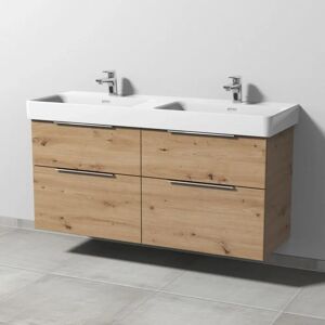 Sanipa Eiche Natural-Touch 3way Wand-Waschtischunterschrank für Laufen Pro S Sanipa Eiche Natural-Touch 3way Wand-Waschtischunterschrank für Laufen Pro S