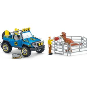 Schleich Dinosaurs 41464 Toy Playset - Off-road Vehicle & Dino Outpost Schleich Dinosaurs 41464 Toy Playset - Off-road Vehicle & Dino Outpost