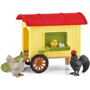 Schleich Mobile Chicken Coop - Toy Set Schleich Mobile Chicken Coop - Toy Set