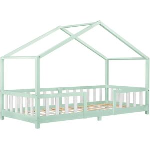 en.casa Lit pour enfants en pin 207x97x138 cm - Publicité en.casa Lit pour enfants en pin 207x97x138 cm - Publicité