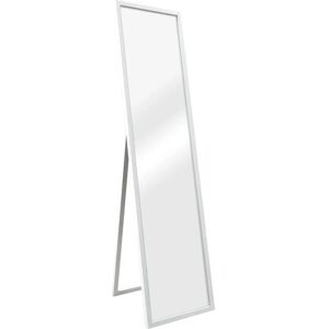 en.casa Espejo de Piso Rectangular Blanco Modern Inclinable en.casa Espejo de Piso Rectangular Blanco Modern Inclinable