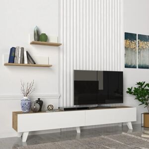 en.casa Conjunto de Muebles de TV - Almacenamiento Moderno en.casa Conjunto de Muebles de TV - Almacenamiento Moderno