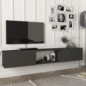 es.casa Mueble TV suspendido Paltamo - Antracita es.casa Mueble TV suspendido Paltamo - Antracita