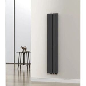NEU.HAUS Radiateur - 160x30cm Noir Double Panneau - Publicité NEU.HAUS Radiateur - 160x30cm Noir Double Panneau - Publicité