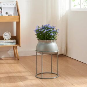 Support pour plantes en.casa Assen - Gris - 38cm - Publicité Support pour plantes en.casa Assen - Gris - 38cm - Publicité