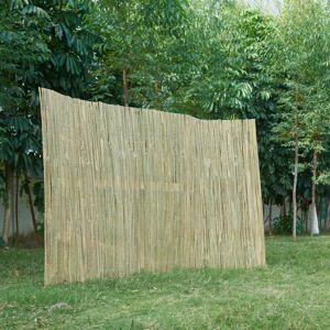 Casa.pro - Clôture en bambou pour intimité 120x300cm Naturel - Publicité Casa.pro - Clôture en bambou pour intimité 120x300cm Naturel - Publicité