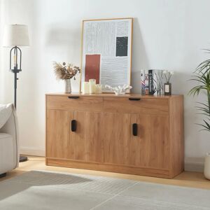 En.Casa Aparador Varkaus 75x140x40cm Roble En.Casa Aparador Varkaus 75x140x40cm Roble