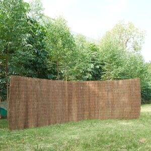 Casa.pro - Valla de bambú natural - 500x100cm - Privacidad y protección contra el viento Casa.pro - Valla de bambú natural - 500x100cm - Privacidad y protección contra el viento