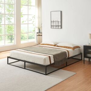 en.casa Cama metálica Trerunta 180x200 - Negro en.casa Cama metálica Trerunta 180x200 - Negro