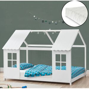 en.casa Cama infantil Tostedt con ventanas - Estilo Montessori en.casa Cama infantil Tostedt con ventanas - Estilo Montessori