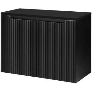 en.casa Mueble de baño negro 80x60x40cm en.casa Mueble de baño negro 80x60x40cm