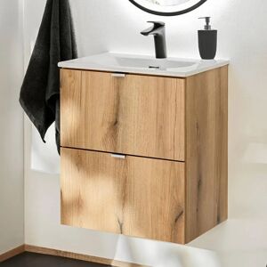 Mueble de baño Newport 50x57x39cm Efecto roble Mueble de baño Newport 50x57x39cm Efecto roble