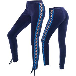 Puma x Rihanna Fenty Blue Velour Leggings - Leggings Puma x Rihanna Fenty Blue Velour Leggings - Leggings