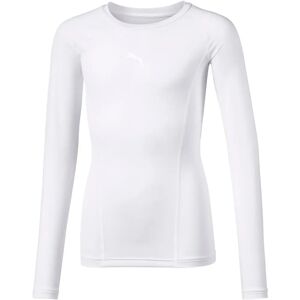 Puma barn långärmad Baselayer T-shirt - Vit Puma barn långärmad Baselayer T-shirt - Vit