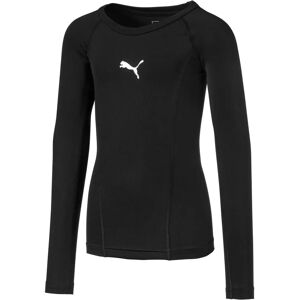 Puma Kinder Schwarzes Langärmeliges Baselayer-Shirt - T-Shirt Puma Kinder Schwarzes Langärmeliges Baselayer-Shirt - T-Shirt