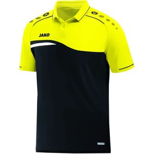 JAKO Competition 2.0 Men's Polo - Multisport, Black & Yellow JAKO Competition 2.0 Men's Polo - Multisport, Black & Yellow
