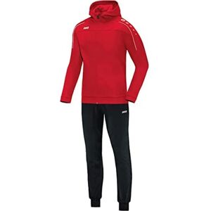 Jako M9450-01 Tuta con cappuccio - Poliestere - Rosso Jako M9450-01 Tuta con cappuccio - Poliestere - Rosso