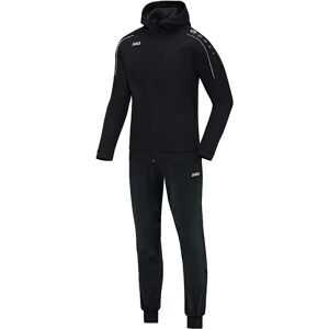 Jako - Dres z kapturem Classico Junior - Zestaw poliestrowy Classico - Czarny Jako - Dres z kapturem Classico Junior - Zestaw poliestrowy Classico - Czarny