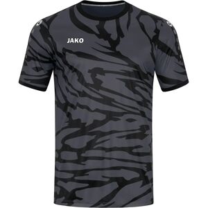 JAKO Animal KA Maillot - Gris/Anthracite/Noir - Respirant, Polyester recyclé - Publicité JAKO Animal KA Maillot - Gris/Anthracite/Noir - Respirant, Polyester recyclé - Publicité