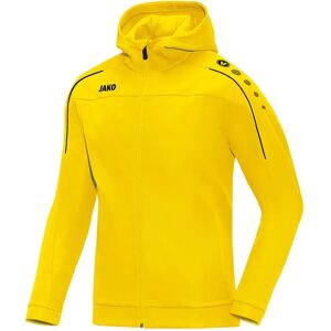 Jako Hooded Jacket Classico Kids - Yellow - Hooded Jacket Jako Hooded Jacket Classico Kids - Yellow - Hooded Jacket