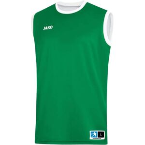 Jako - Reversibele basketballshirt Change 2.0 - Groen - Mannelijk - XXXL Jako - Reversibele basketballshirt Change 2.0 - Groen - Mannelijk - XXXL