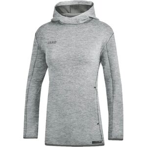 Jako Pullover - Premium Kapuzen-Sweat - Grau Meliert - Damen Jako Pullover - Premium Kapuzen-Sweat - Grau Meliert - Damen