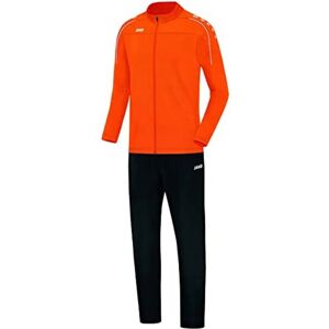 Jako Orange Kapuzen Freizeitanzug - Microfleece, Reißverschluss, Mesh-Innenfutter Jako Orange Kapuzen Freizeitanzug - Microfleece, Reißverschluss, Mesh-Innenfutter