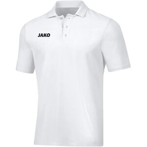 JAKO Polo Unisexe Blanc - Polo Base - Publicité JAKO Polo Unisexe Blanc - Polo Base - Publicité