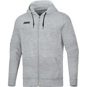 Jako - Hooded Jacket Base Junior - Grijs - Capuchonjas Jako - Hooded Jacket Base Junior - Grijs - Capuchonjas
