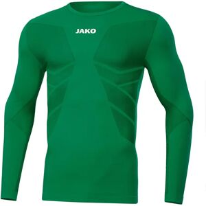 Jako Longsleeve Comfort 2.0 - Unisex Sportshirt - Green - Longsleeve Jako Longsleeve Comfort 2.0 - Unisex Sportshirt - Green - Longsleeve