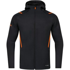 JAKO Challenge Hoodie Black/White - Jacket JAKO Challenge Hoodie Black/White - Jacket