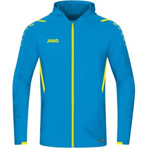 JAKO Unisex Challenge Trainingsjack - Blauw/Neongroen - 152 JAKO Unisex Challenge Trainingsjack - Blauw/Neongroen - 152
