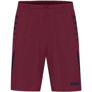 JAKO Kinder Shorts Challenge - unisex - kastanje/blauw - 116 - Shorts JAKO Kinder Shorts Challenge - unisex - kastanje/blauw - 116 - Shorts