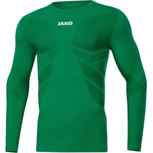Jako Camiseta de manga larga verde reciclada - Unisex Jako Camiseta de manga larga verde reciclada - Unisex