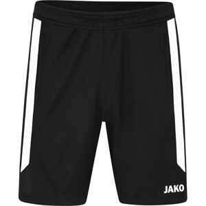 JAKO Unisex Shorts Power - Zwart/Wit - 128 JAKO Unisex Shorts Power - Zwart/Wit - 128