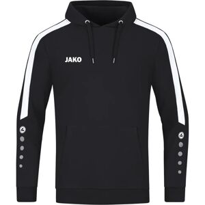 JAKO Kinder Hoodie Power - Unisex Zwart - 152 JAKO Kinder Hoodie Power - Unisex Zwart - 152