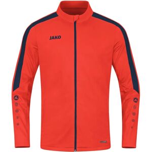 JAKO Power Kinder Sportanzug Polyesterjacke - unisex - flame / marine - 140 JAKO Power Kinder Sportanzug Polyesterjacke - unisex - flame / marine - 140