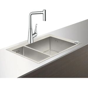 Hansgrohe C71-F655-04 Küchenspüle mit sBox - Chrom Hansgrohe C71-F655-04 Küchenspüle mit sBox - Chrom