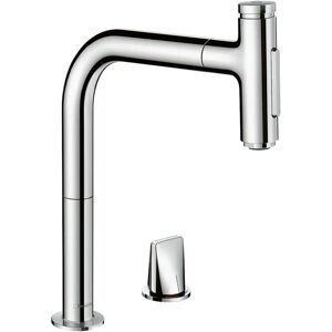 Hansgrohe Metris Select M71 Kitchen Mixer - Chrome, 2-Jet, 200mm Hansgrohe Metris Select M71 Kitchen Mixer - Chrome, 2-Jet, 200mm