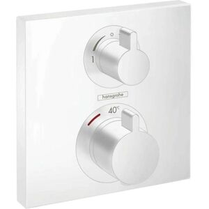 Hansgrohe Ecostat Thermostat - White Matte - Shower Type Hansgrohe Ecostat Thermostat - White Matte - Shower Type