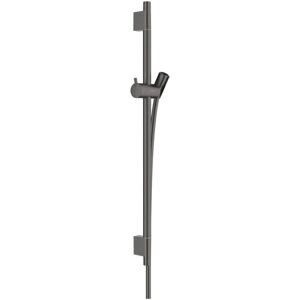 Hansgrohe Unica Shower Bar with 65cm Black Brushed Finish Hansgrohe Unica Shower Bar with 65cm Black Brushed Finish
