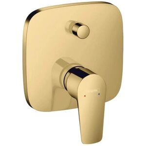 Hansgrohe Talis E Polished Gold Wall-Mount Bathtub Mixer - 71474990 Hansgrohe Talis E Polished Gold Wall-Mount Bathtub Mixer - 71474990