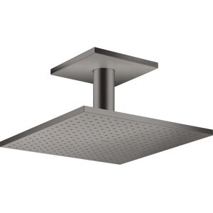Hansgrohe AXOR Duschkopf - 300x300mm Brushed Black Chrome - Deckenmontage Hansgrohe AXOR Duschkopf - 300x300mm Brushed Black Chrome - Deckenmontage