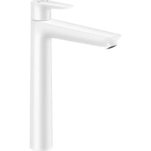 Hansgrohe Talis E White Matte Single Lever Basin Mixer - Faucet Hansgrohe Talis E White Matte Single Lever Basin Mixer - Faucet