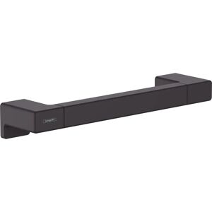 Hansgrohe AddStoris Wall-Mounted Grab Bar - 348mm, Matte Black Hansgrohe AddStoris Wall-Mounted Grab Bar - 348mm, Matte Black