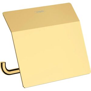 Hansgrohe AddStoris Toilet Paper Holder - Gold, Wall-Mounted, 153mm Hansgrohe AddStoris Toilet Paper Holder - Gold, Wall-Mounted, 153mm