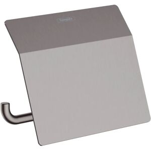 Hansgrohe AddStoris Toilet Paper Holder - Black Brushed Chrome Hansgrohe AddStoris Toilet Paper Holder - Black Brushed Chrome
