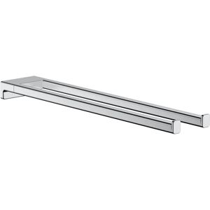 Hansgrohe AddStoris Twin-Handle Towel Holder - 445mm Chrome Hansgrohe AddStoris Twin-Handle Towel Holder - 445mm Chrome