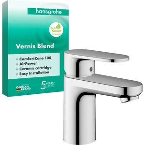 Hansgrohe Vernis Blend Bathroom Basin Mixer Tap - Single Lever Chrome Hansgrohe Vernis Blend Bathroom Basin Mixer Tap - Single Lever Chrome