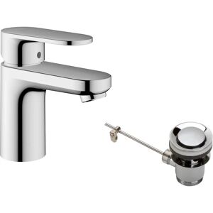 Hansgrohe Vernis Blend Faucet - Ceramic, Chrome, 12.6cm Hansgrohe Vernis Blend Faucet - Ceramic, Chrome, 12.6cm